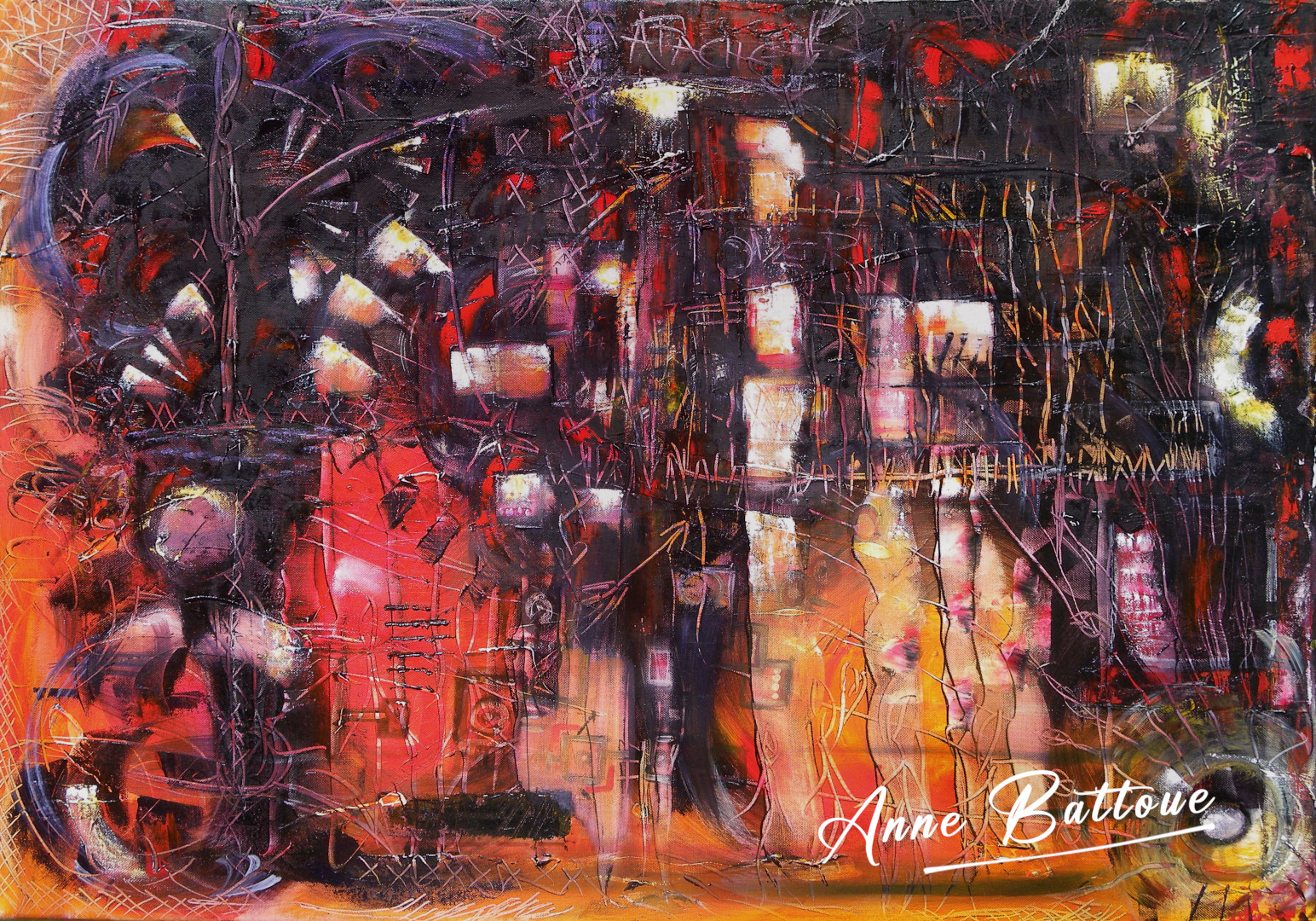 EL-SOL-60X90CM-2017-TABLEAU-HD-ANNE-BATTOUE-ARTISTE-PEINTRE-FRANCE