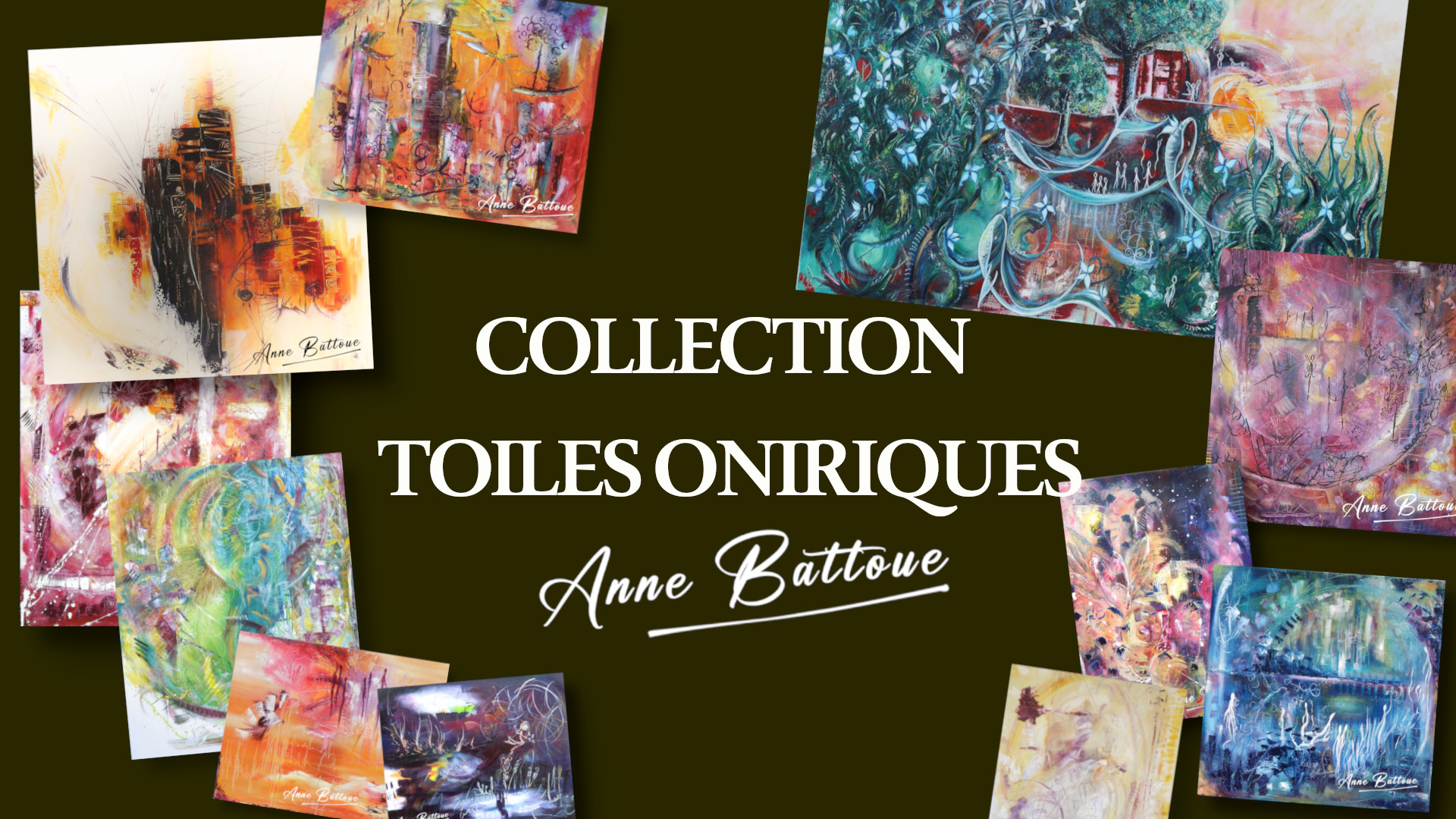 TOILES ORIGINALES COLLECTION "ONIRIQUES"